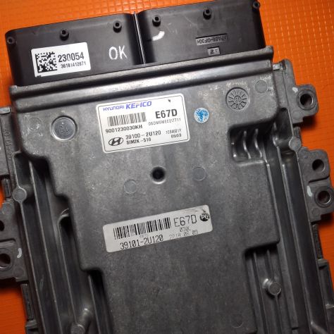 CENTRALINA MOTORE HYUNDAI KEFICO E67D SIM2K--510 9001230030KH 39100--2U120 - Foto 2