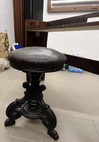 Supporto per Tastiera con Sgabello per Pianoforte - Foto 6