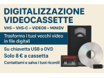 Trasferimento video da VHS/video8 a USB/DVD