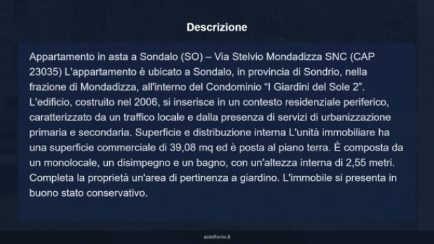 Immobile in asta di 39 m² in vendita a Sondalo - Foto 13