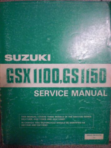 Suzuki manuali officina moto originali inglese e italiano - Foto 9