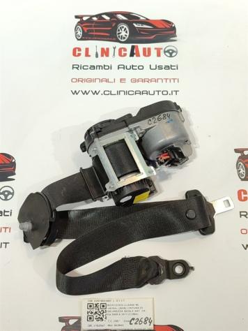 CINTURA DI SICUREZZA ANTERIORE DESTRA MERCEDES ML W164 3° Serie A2518603985 642940 (0511)