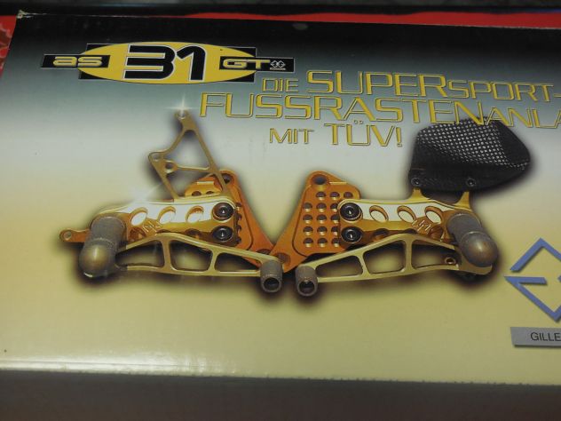Kit pedane Titanium Yamaha R1 '97 - Foto 4