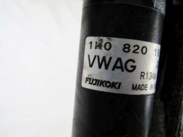 1K0820191A CONDENSATORE RADIATORE CLIMATIZZATORE CLIMA A/C SEAT ALTEA 1.6 B 75KW 5M 5P (2006) RICAMBIO USATO - Foto 3