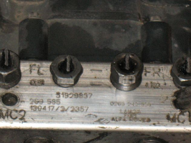 0265242838 POMPA ABS FIAT GRANDE PUNTO 199 0265242838 0 265 242 838 51929837 - Foto 2