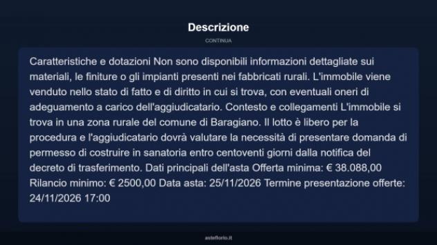 Immobile in asta di 200 m² in vendita a Baragiano - Foto 3