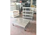 5 alzatine inox per attrezzature usate