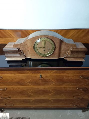 176348 Antico orologio da comò con suoneria Westminster - Foto 7