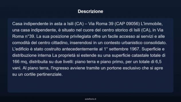 Immobile in asta di 166 m² in vendita a Isili - Foto 13