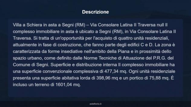 Immobile in asta di 477 m² in vendita a Segni - Foto 10