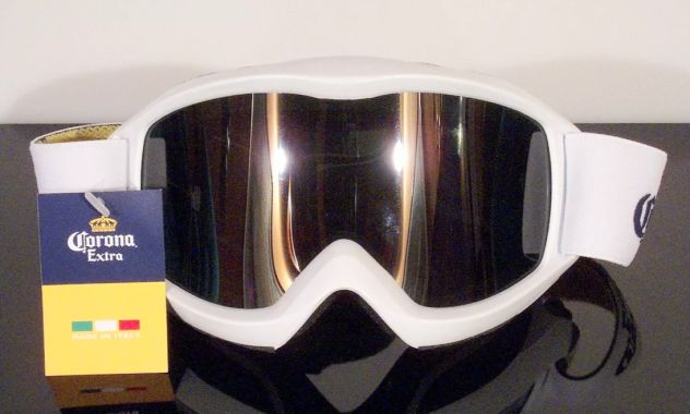 Maschera da sci/snowboard omaggio da Corona Extra  Made in Italy nuova - Foto 6