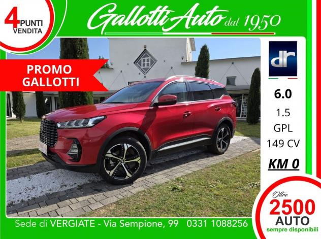 DR AUTOMOBILES dr 6.0 1.5 Turbo GPL-SENZA VINCOLI DI FINANZIAMENTO