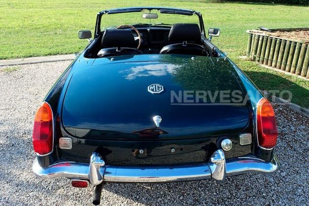 Mg MGB Spider 1800 1978 Verde, Interni in Pelle Nera, Overdrive - Foto 7