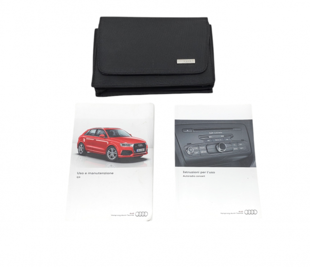 LIBRETTO USO E MANUTENZIONE AUDI Q3 Serie (8UG) 8U0012750AC (14)