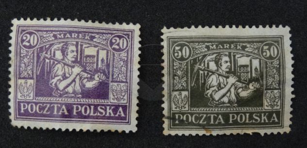 ALTA SLESIA 1922 francobolli lotto di 16 - Foto 4