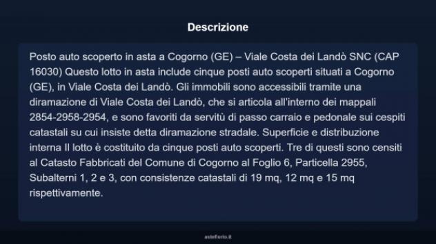Immobile in asta di 76 m² in vendita a Cogorno - Foto 4