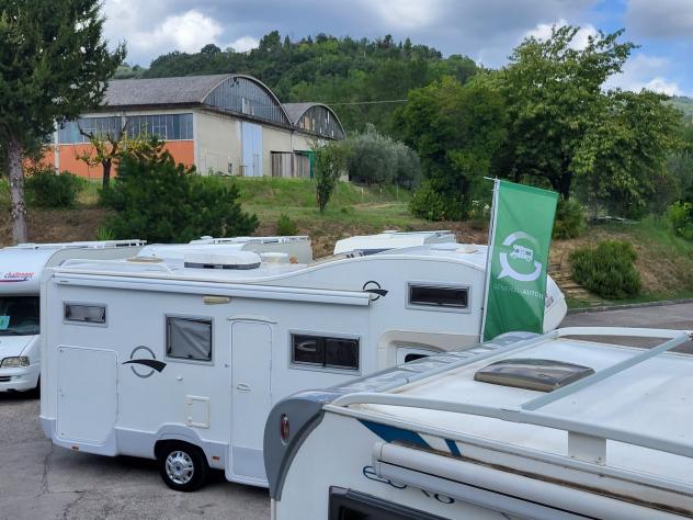 CAMPER ROLLER TEAM DUCATO MANSARDATO 6 POSTI GARAGE CLIMATIZZATORE GENERALI USATO - Foto 5