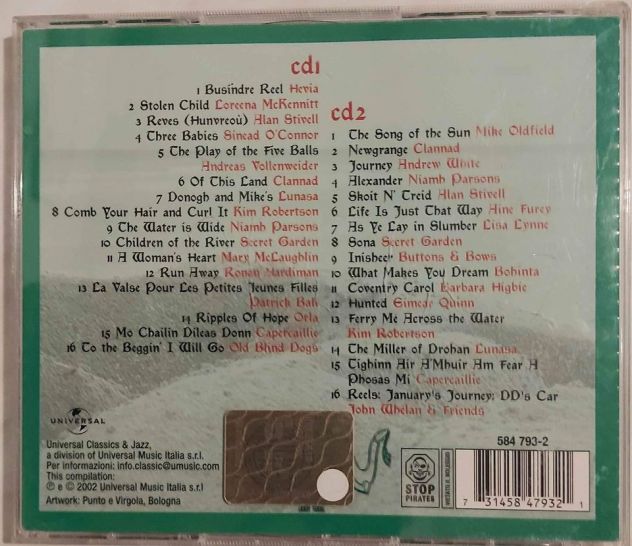 Various Celtic Stars.The New Collection Formato 2 x CD Et:Universal 584 7932 - Foto 2