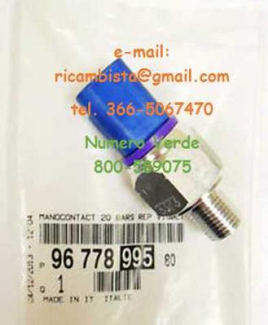 Interruttore a pressione olio Peugeot o Citroen 9677899580