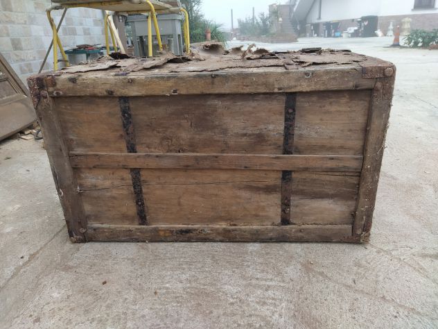 antico baule bombato - Foto 6