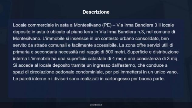 Immobile in asta di 4 m² in vendita a Montesilvano - Foto 4