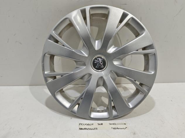 COPRI CERCHIO PEUGEOT 208 Serie 9808491477 (1219) - Foto 2