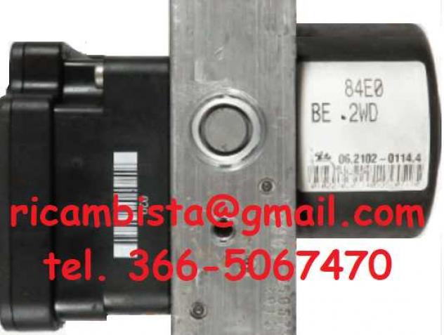 06.2109-0806.3 06.2109-0148.3 5WK84118 Opel Agila 84E0 gruppo ABS pompa centralina