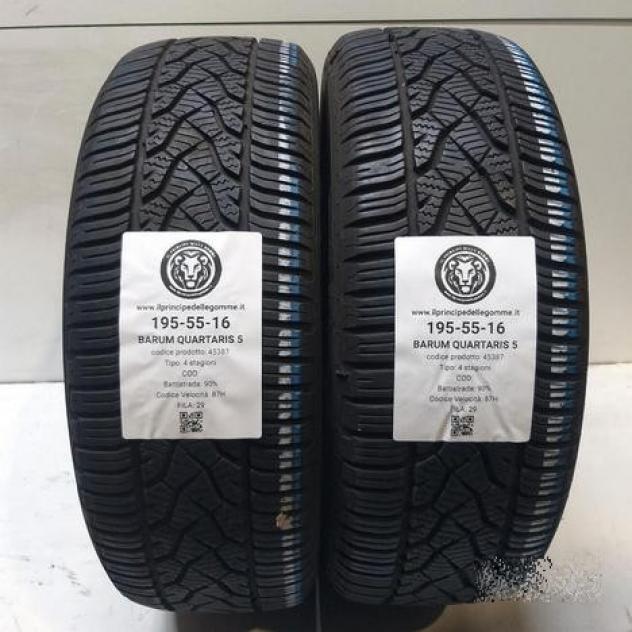 2 gomme 195 55 16 barum a45387