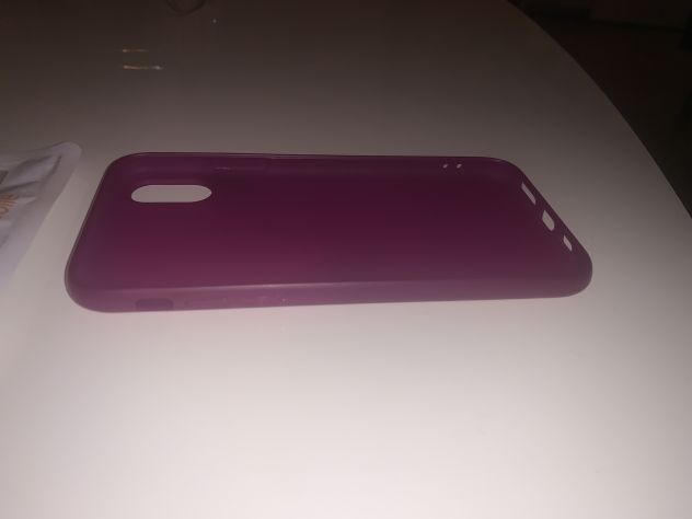COVER COME NUOVA VIOLA CON CONFEZIONE ORIGINALE PER SMARTPHONE IPHONE XS O - Foto 9