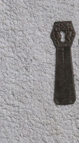 ANTICA BOCCHETTA IN OTTONE PER MOBILI VARI - - Foto 3