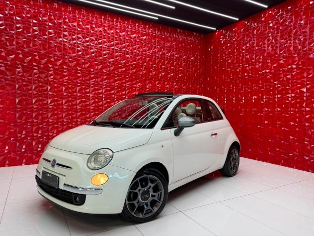 Fiat 500 C 0.9 CABRIO OK NEOPATENTATI AUTOMATICA a TWINAIR TURBO ROCK 85Cv