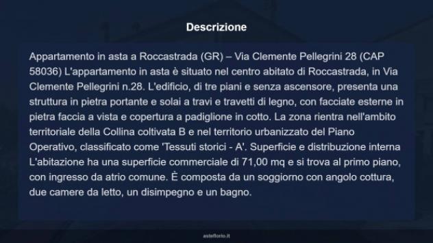 Immobile in asta di 71 m² in vendita a Roccastrada - Foto 12