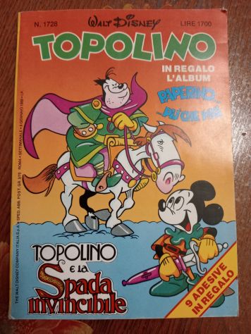 lotto di 8 fumetti Topolino degli anni novanta - Foto 3