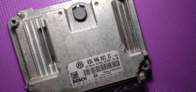 ECU SKODA Octavia 1Z 2.0 Diesel 03G906021JC BOSCH 0281013619 - Foto 6