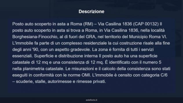 Immobile in asta di 12 m² in vendita a Roma - Foto 8