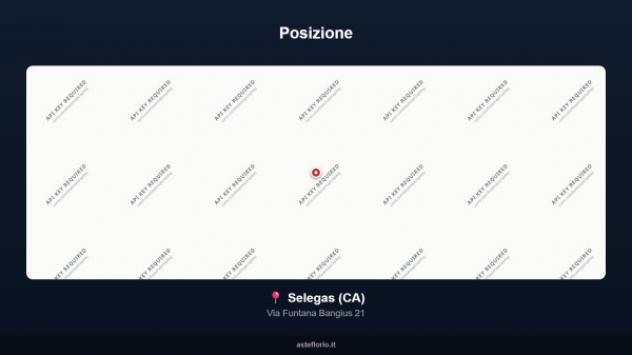 Immobile in asta di 592 m², box auto in vendita a Selegas - Foto 14