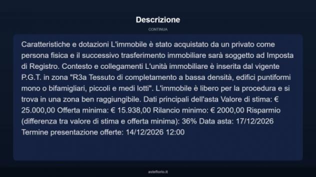 Immobile in asta di 87 m², box auto in vendita a Suzzara - Foto 5