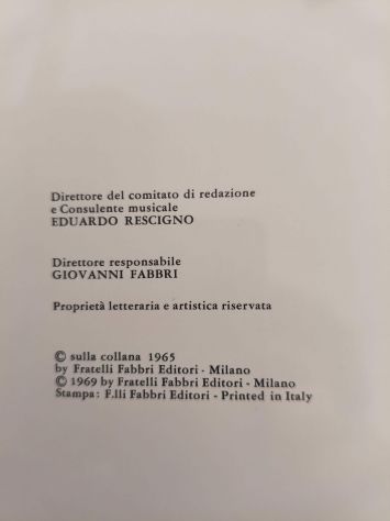 I GRANDI MUSICISTI Fabbri 1965 COMPLETA 194 LP +1 - Foto 4