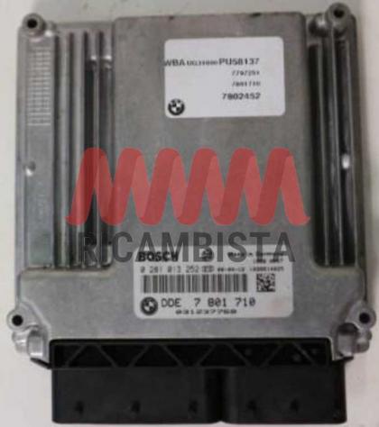 0281013252 BMW 118 2.0 centralina motore Bosch