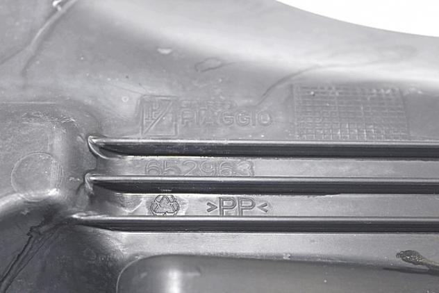 CONVOGLIATORE ARIA RADIATORE PIAGGIO CARNABY 200 2007 - 2011 652963 AIR DUCT - Foto 3