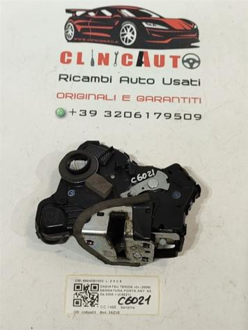 SERRATURA ANTERIORE SINISTRA DAIHATSU Terios 2° Serie 69040B1020 3SZVE (06) - Foto 2