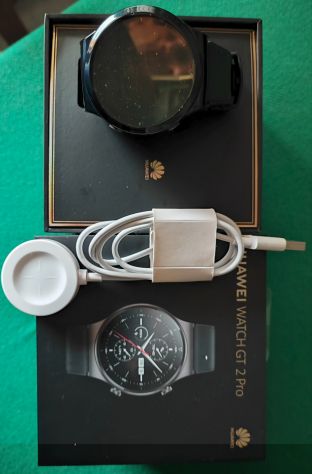 HUAWEI SMARTWATCH GT 2 PRO BLACK COME NUOVO 2022 - Foto 3