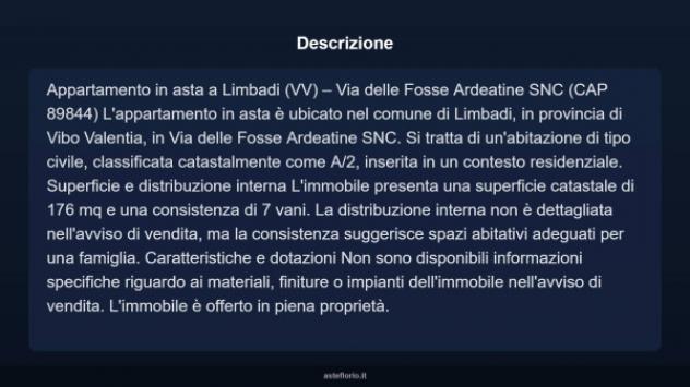 Immobile in asta di 176 m² in vendita a Limbadi - Foto 3