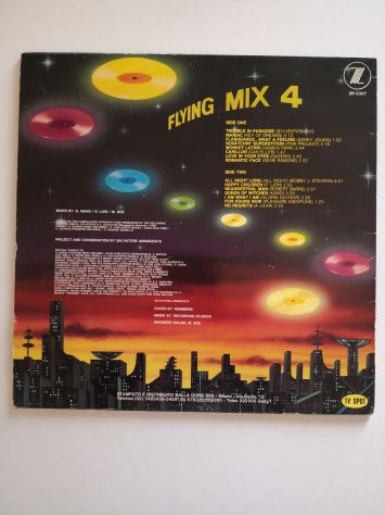 Disco Vinile Lp 33 giri Cantanti vari - "Flyng Mix 4", originale del 1984. - Foto 6