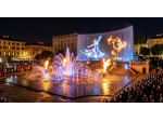 Fontane Danzanti Proiezioni figure Fontane Acqua e Fuoco