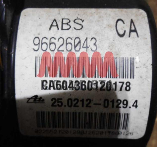 96626043 Chevrolet Captiva ABS centralina gruppo pompa ATE - Foto 3