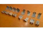 Toyota Land Cruiser HJ60 HJ61 Staffe parafanghi originali inox nuove