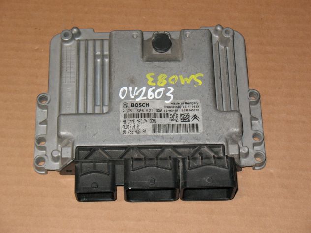 0261S06621 ECU CENTRALINA CITROEN PEUGEOT MED17.4.2 9676643580 9666319580