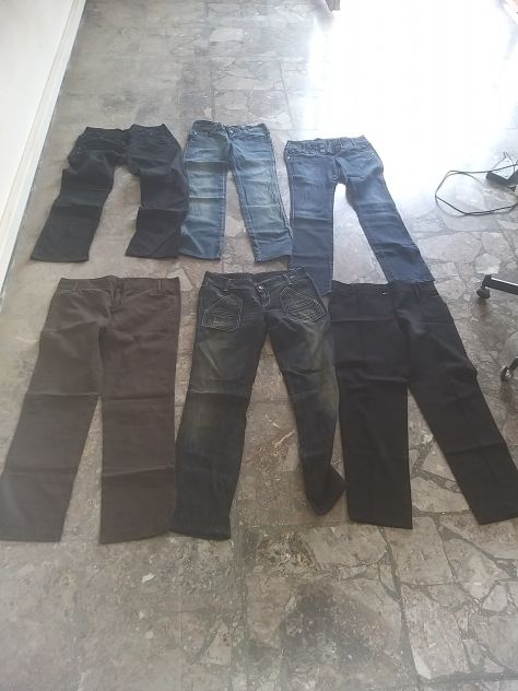 Set 6 pantaloni donna taglia 46 - Foto 8