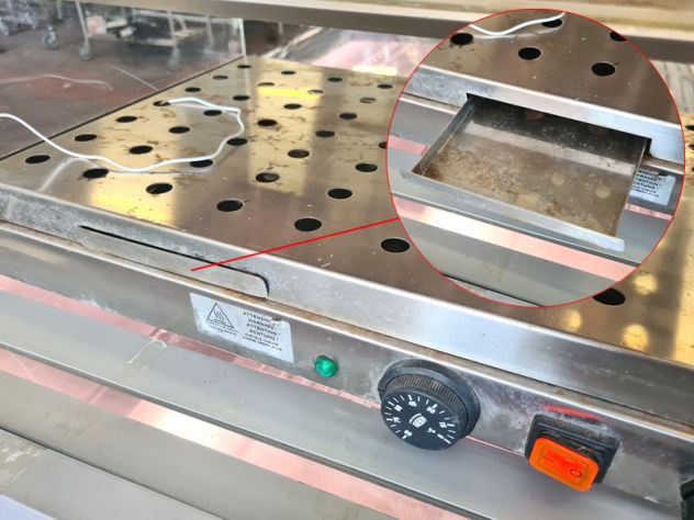 vetrina brioches calda per pasticceria usata - Foto 3